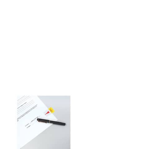 Segnapagina removibili Post-it® Index Medium ''Firma qui'' 50 fogli giallo 680-31